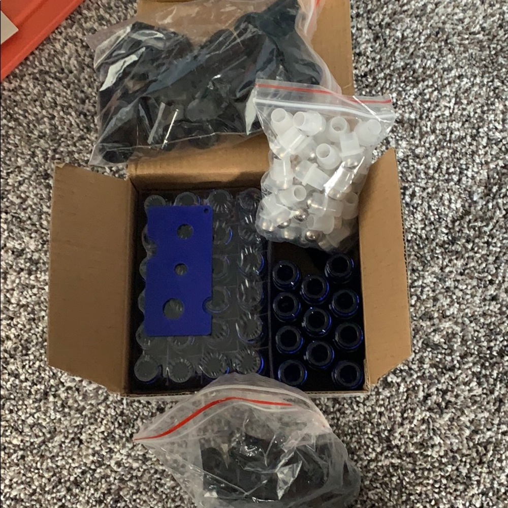 36 glass roller balls